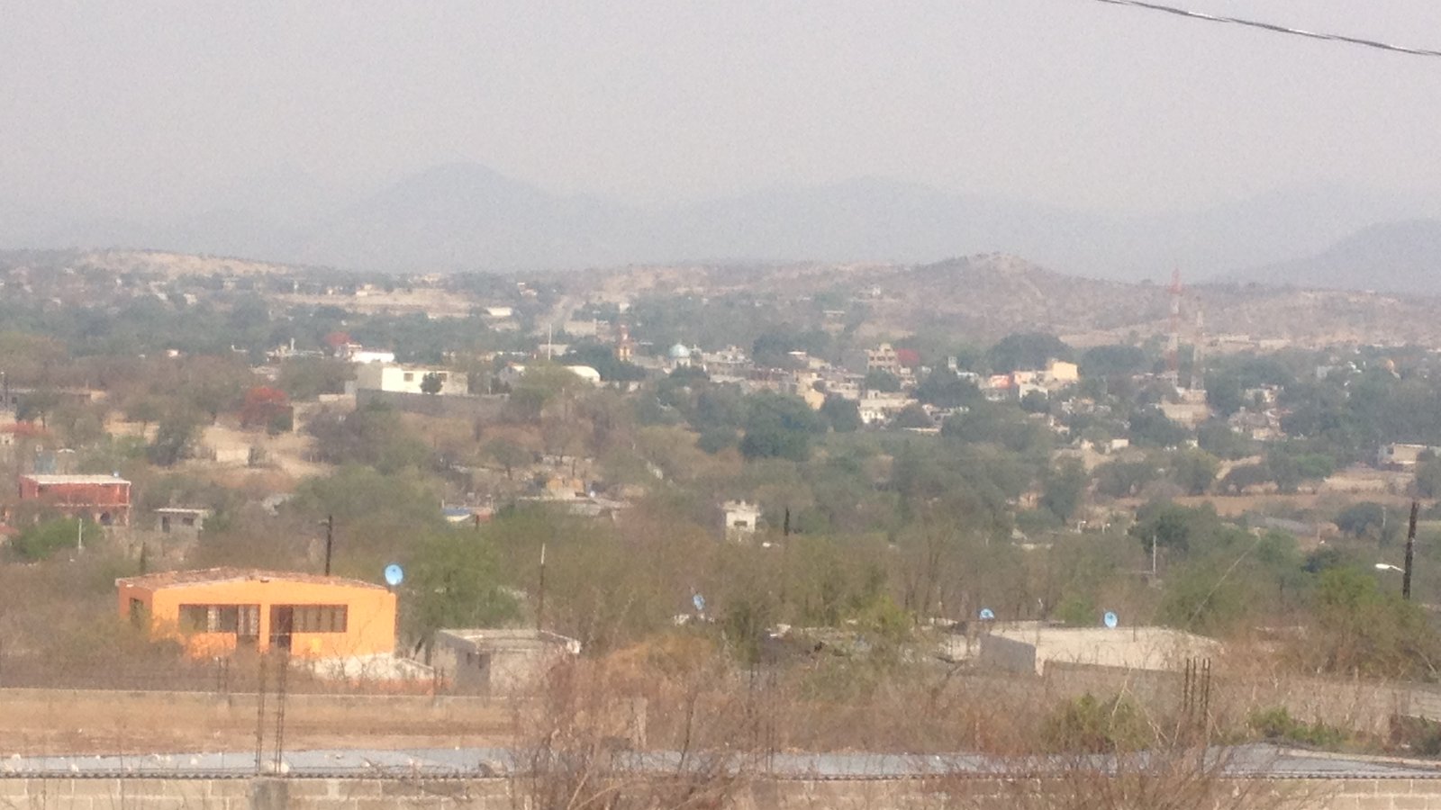 Vista del municipio de Tehuitzingo, en el estado mexicano de Puebla