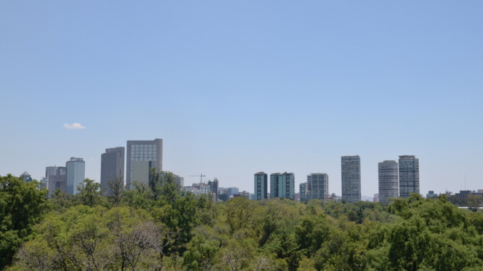 Vista de la Ciudad de México